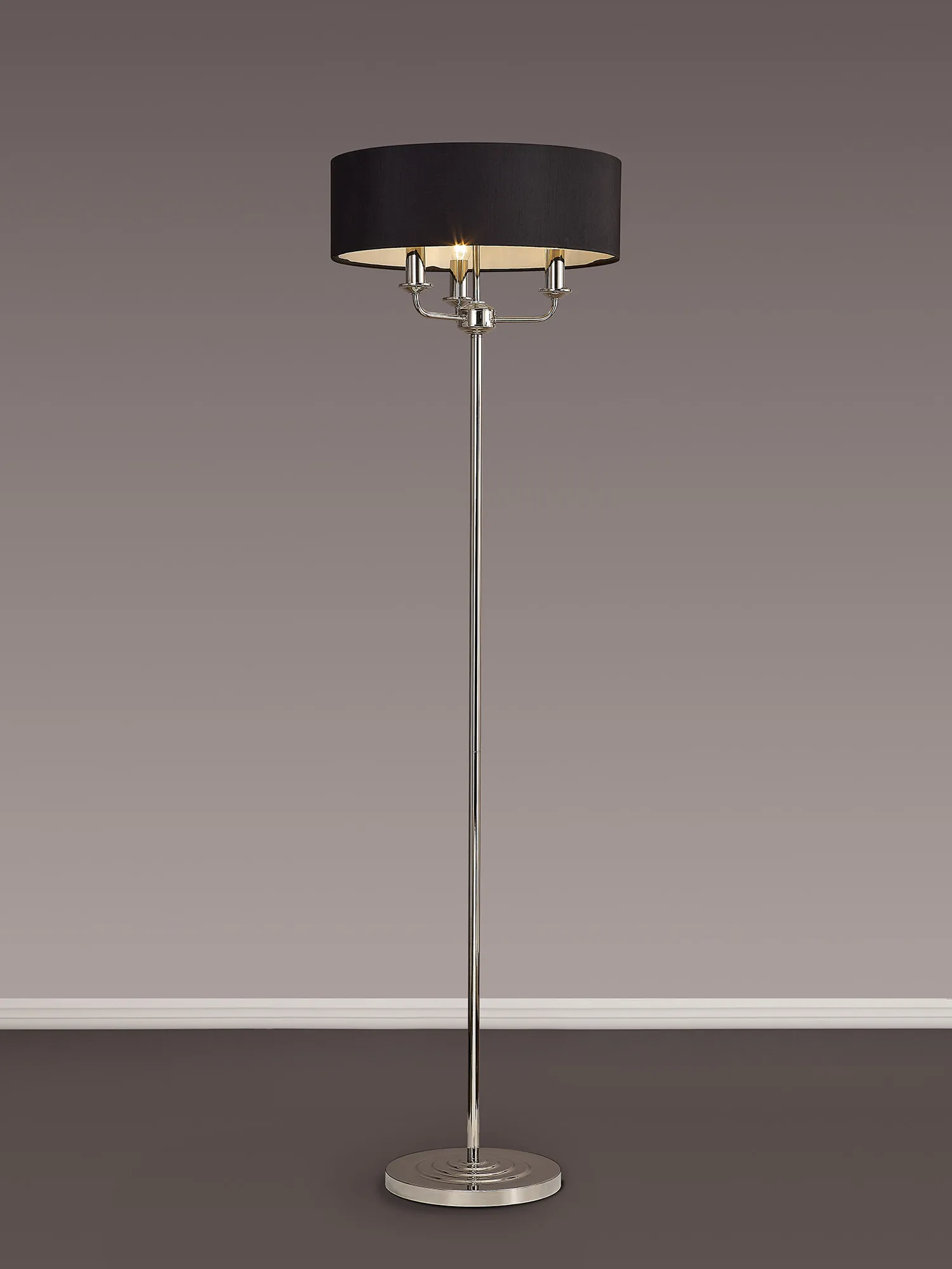 Banyan PN BL Floor Lamps Deco Shaded Floor Lamps